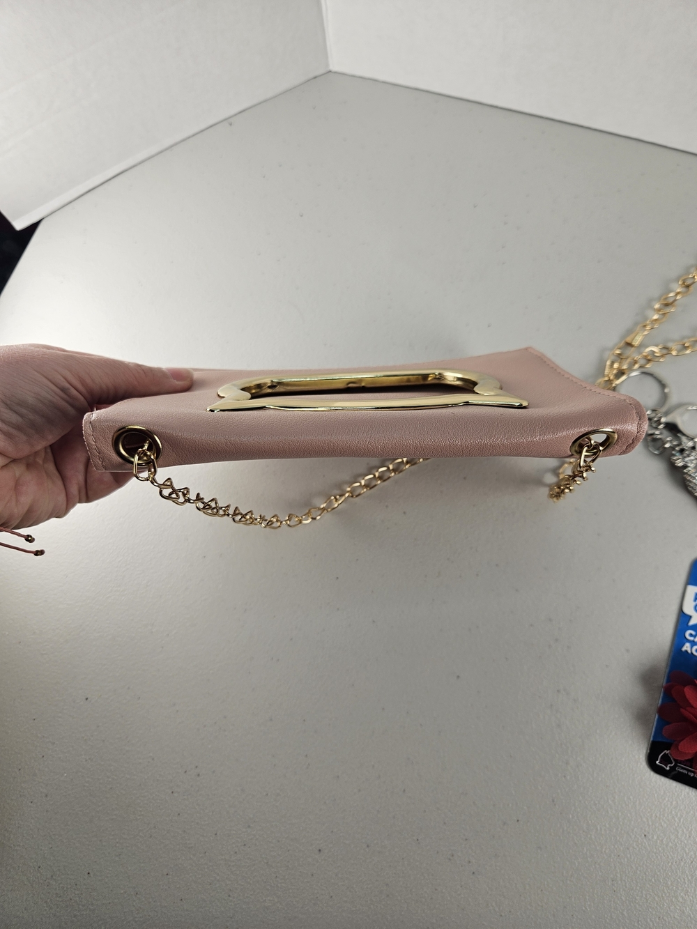 Crazy Cat Lady Bubdle Pink Cat-Handle Crossbody, Cat Bag Charm, Cat Face Mask - Picture 10 of 14